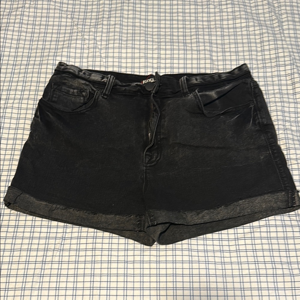 BDG Distressed Black Jean Shorts for Women